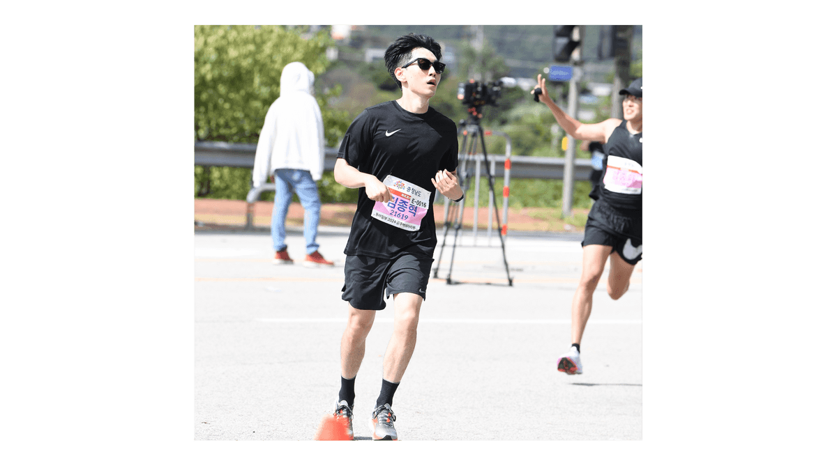 Marathon Running Man